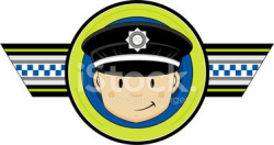 Cute British Police Officer Badge stock vectors - Clipart.me