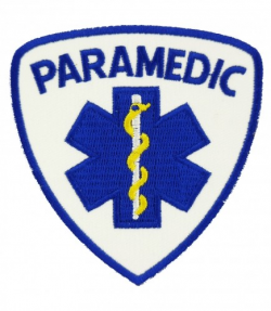 Paramedic Star of Life Badge Patch | Medical Patches