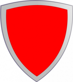 Plain Red Security Shield Clip Art at Clker.com - vector clip art ...