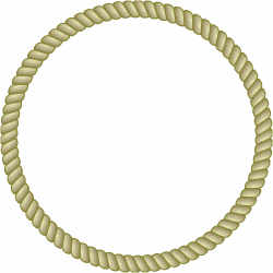 Clipart - Round Rope Border