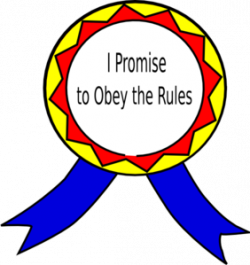 School Rules Obey Clipart