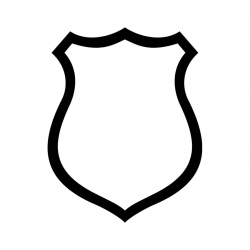Police badge outline clipart kid 3 | Plotten | Pinterest