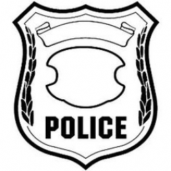 Police Badge Coloring Page | SBO | Pinterest | Badges, Color sheets ...