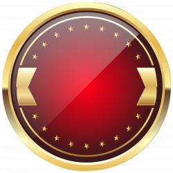 Red and Gold Badge Template PNG Clip Art Image | Gallery ...