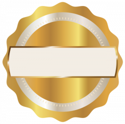 Gold Seal Badge PNG Clipart Image | Gallery Yopriceville - High ...
