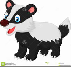 Cartoon Badger Clipart | Free Images at Clker.com - vector clip art ...