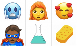 Teddy bears, badgers and six new smiley faces among 157 new emoji ...