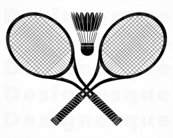 Badminton SVG, Badminton Clipart, Badminton Files for Cricut, Badminton Cut  Files For Silhouette, Badminton Dxf, Png, Eps, Badminton Vector