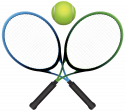 Tennis Rackets and Ball PNG Clipart - Best WEB Clipart