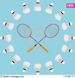 Badminton Concept Card - Free Stock Images & Photos - 17109117 ...