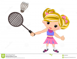 28+ Collection of Badminton Player Clipart Girl | High quality, free ...