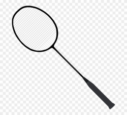 Racket Clip Art At - Badminton Racket Clip Art Png ...