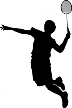 Free Cliparts : Women's badminton, Singles - 433229 | illustAC