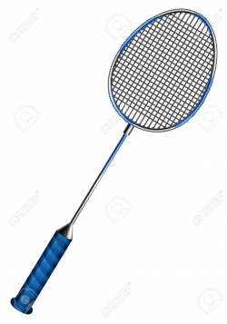 Badminton racket clipart