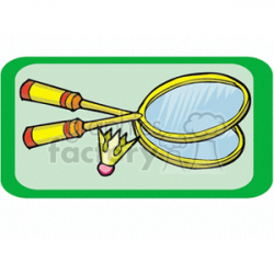 Royalty-Free badminton 163799 clip art images, illustrations and ...