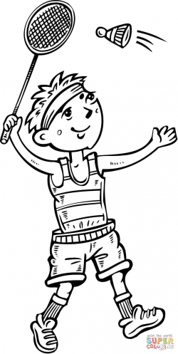 Badminton Drawing at GetDrawings.com | Free for personal use ...