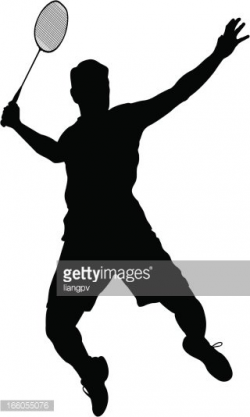 Badminton Player premium clipart - ClipartLogo.com