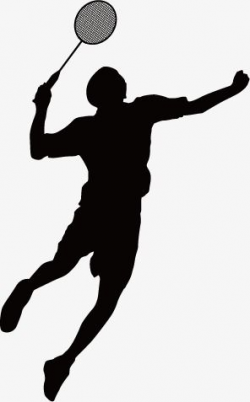 Badminton Silhouettes, Sketch, Physical, Movement PNG and ...