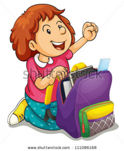 28+ Collection of Unpack School Bag Clipart | High quality, free ...