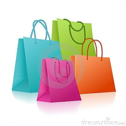 Cute Shopping Bag Clipart | animehana.com