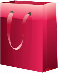 Pink Gift Bag Transparent Clip Art Image | Gallery ...