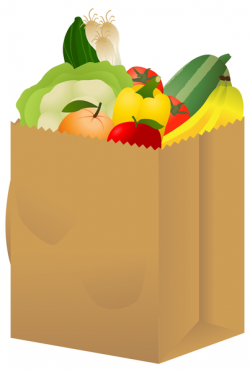 Bags Of Groceries Clipart | Free Images at Clker.com - vector clip ...