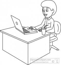 28+ Collection of School Office Clipart Black And White | High ...