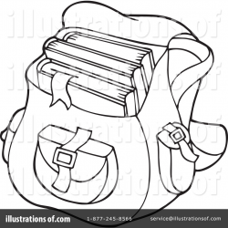 School Bag Drawing at GetDrawings.com | Free for personal use School ...