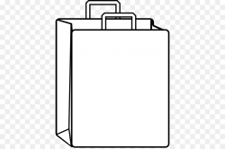 Shopping bag Paper bag Clip art - Paper Bag Clipart png download ...