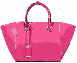 Pink Leather Handbag Icons PNG - Free PNG and Icons Downloads