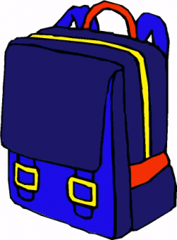 Student With Backpack Free Clipart