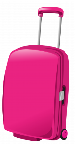 Pink Travel Bag PNG Clipart Picture | Gallery Yopriceville - High ...