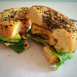 Avocado Bagel Sandwich – Baked by Yael