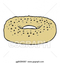 Vector Stock - Cartoon bagel. Clipart Illustration gg84394567 - GoGraph