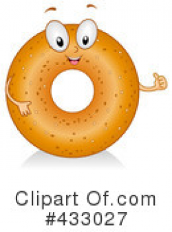 Bagel Clipart #1106590 - Illustration by Cartoon Solutions