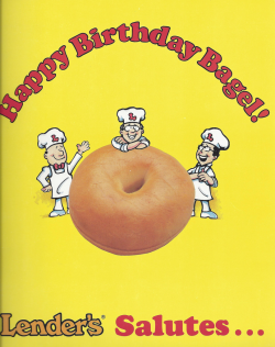 Happy Birthday Bagel | Carl Lender | Flickr