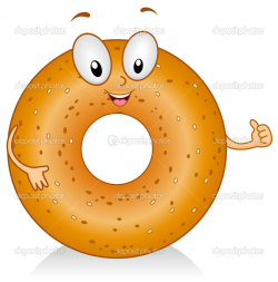 Funny Bagel Clipart