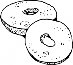Free Bagel Clipart, 1 page of free to use images