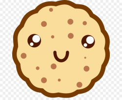 Chocolate chip cookie Cookie cake Clip art - Kawaii Cliparts png ...
