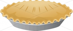 Bake Sale Pie | Church Food Clipart