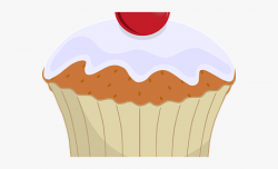 Icing Clipart Baked Goods - Transparent Cupcake Clipart Png ...