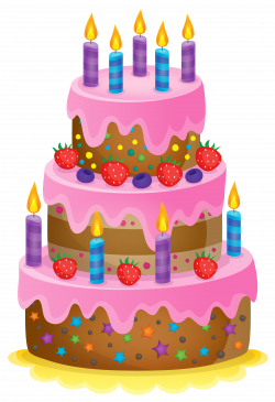 Cute Cake PNG Clipart Image | Gallery Yopriceville - High-Quality ...