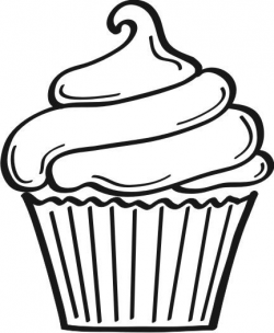 Cupcake | Filing, Clip art and Outlines