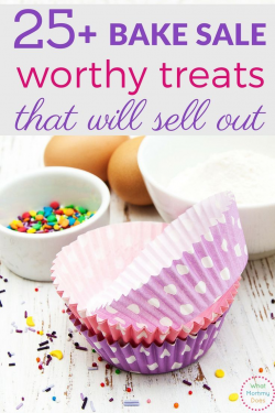 25 Bake Sale Treats that will Sell Out | Bake sale ideas, Bake sale ...