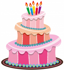 Pink Birthday Cake PNG Clipart | Gallery Yopriceville - High ...