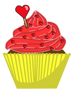 Valentine's Day Cupcake Free Stock Photo - Public Domain Pictures