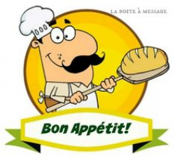 Cartoon Logo Mascot-Bread Baker Man | Cartoon Clipart & Vectors ...