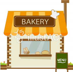 Free Cliparts : Bread, bakery, Bakery, Store - 425509 | illustAC