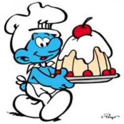 Baker Smurf | Free Images at Clker.com - vector clip art online ...
