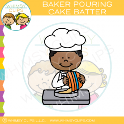 Boy baker clip art , Images & Illustrations | Whimsy Clips ®